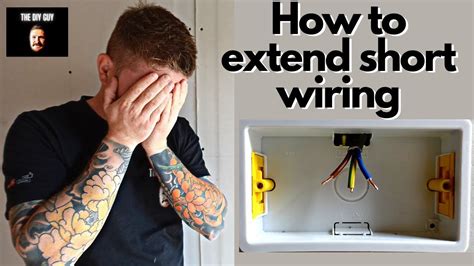 extend electrical cable junction box|how to extend 240v wire.